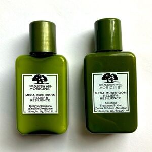 Dr Andrew Weil for origins mega mushroom relief &resilience gift set brand new